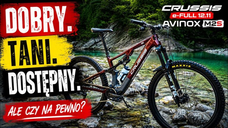 Crussis E-Full 12.11 z silnikiem DJI Avinox – czy istnieje e-bike dobry, tani i dostępny?